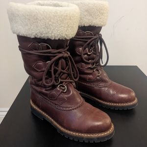 Sorel leather boots
